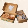 Caixa de presente de Natal com logotipo A melhor caixa de deleite personalizada para a véspera de Natal