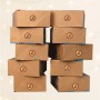 Рождественская подарочная коробка с логотипом Лучшая индивидуальная коробка для угощений в канун Рождества