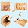 Индивидуальные подарочные коробки для закусок Лучшие рождественские подарочные коробки с крышками