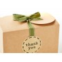 Maßgeschneiderte Leckerli-Box Heiligabend-Box zum Verpacken von Geschenken
