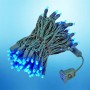 Lumières de bande LED personnalisées bleues pour bande LED de décoration de Noël