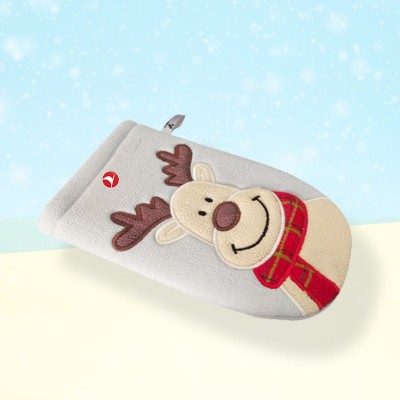 Esponja de baño de lufa de regalo de Navidad La esponja de exfoliación de baño personalizada con su logotipo