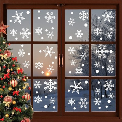 Christmas Snowflakes Sticker