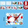 hot sale santa christmas decals