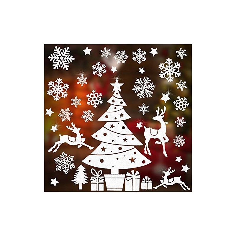 christmas sticker christmas tree design