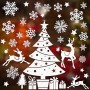 christmas sticker christmas tree design