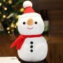 christmas snowman plush toy custom stuffed toys
