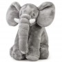 لعب الفيل القطيفة المخصصة Plushies شخصية مع شعار فكرة هدية الكريسماس 2022