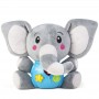 Brinquedo de pelúcia elefante personalizado de natal para crianças