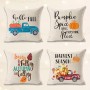 best personalised Christmas decoration throw pillow case made in china