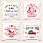 popular unusual Christmas gifts throw pillow covers 18x18 with your brand