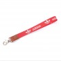 nylon teacher lanyard with clip