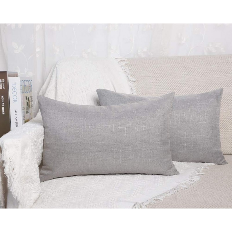 hot homemade Christmas gifts grey cushion covers for sofa