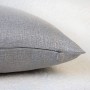 Christmas Euro Pillow Shams Funda de almohada gris personalizada