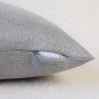 Noël Euro Pillow Shams taie d'oreiller grise personnalisée