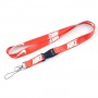 nylon hello kitty lanyard with clip