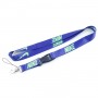 full color plastic lanyard with badge