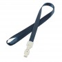 custom blue rope lanyard for promotional