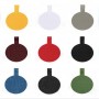 Cordini LOGO multi colore intrecciati progettati per bobina badge ID personalizzata