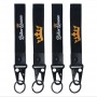 Mobile Black Logo Lanyards