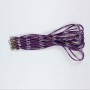 Röhrenförmige lila kundenspezifische Lanyards billig für die Herstellung Ihres eigenen Lanyards