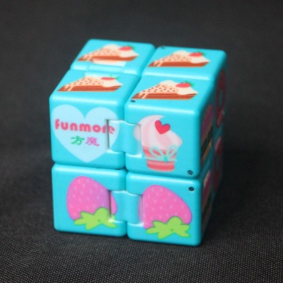 로고가 있는 개인화된 사진 큐브 창조적 사용자 정의 Fidget 장난감 큐빅 퍼즐