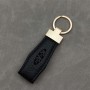 custom logo leather keychains with logo