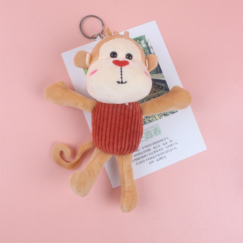 Personalised Plush Key Ring