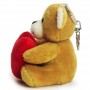leather keychain women