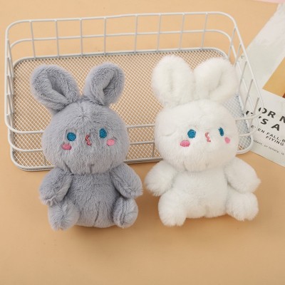 Portachiavi con coniglietto di coniglio Portachiavi con coniglietto di peluche personalizzati Articoli promozionali