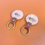 DIY plain wooden keyrings with engraving