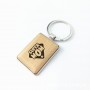 creative design of custom wooden keyrings with engraving