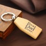 DIY wooden turtle keychain with engraving