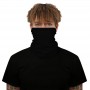 Sciarpa con ghetta per il collo con stampa bandana maschera nera per protezione dalla polvere solare all'aperto