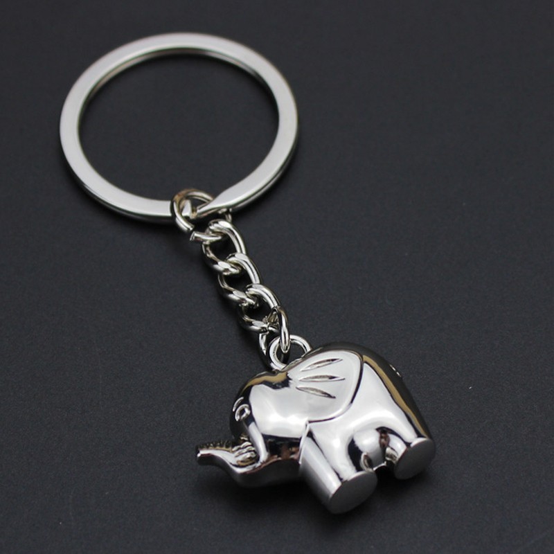 promotional custom brass keychain with logo