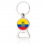 new metal snap hook key ring with logo