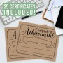 USA personalized custom gift certificates with logo