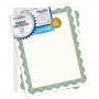 Fancy printing blank certificate for project with brand