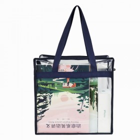  Custom Clear Tote Bage Personalized Names Beach Bags for Women Transparent  Vinyl PVC Tote for Stadium Concert : Handmade Products