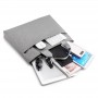 Sacoche pour ordinateur portable avec logo personnalisé 15,6 pouces pochette pour ordinateur portable porte-documents
