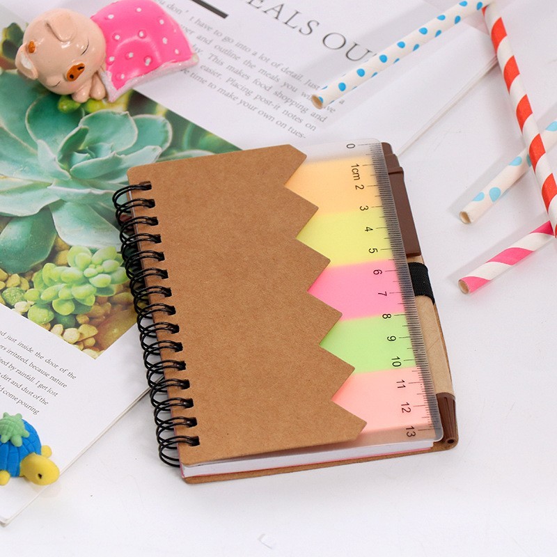 logo DIY writing notebook with name