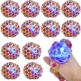 Custom Logo Anti-Stress Ball LED Mesh Squeeze Ball Toys