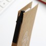 custom print holder letter writing set with clip