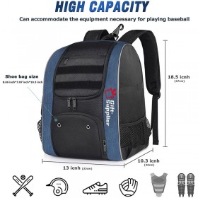 Custom Baseball Backpack Multifunctional Sports Backpack