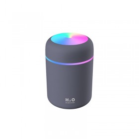 Customized Logo 300ML Colorful Cool Mini Humidifier with 2 Mist Modes for Bedroom Home Office Car Travel