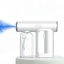 Pulverizador de vapor de mano portátil con logotipo personalizado con luz desinfectante