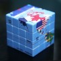 map rubik's cube custom with your logo