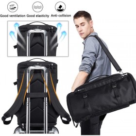 Outdoor Computer Travel Bag Canvas Duffle Bag Mens