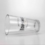 logo printed personalised beer glass for birthday manufacturer