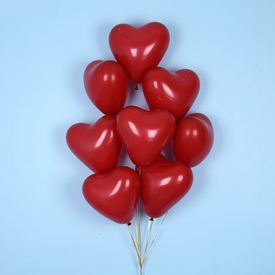 Palloncini di San Valentino in lattice a forma di cuore per proporre matrimonio e festa di nozze